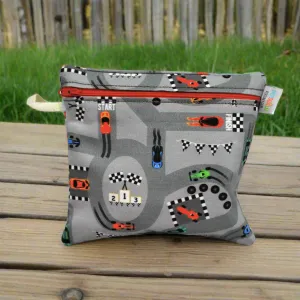 Race Car Personalized Reusable Food Bag