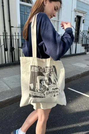 Radio Silence Tote Bag