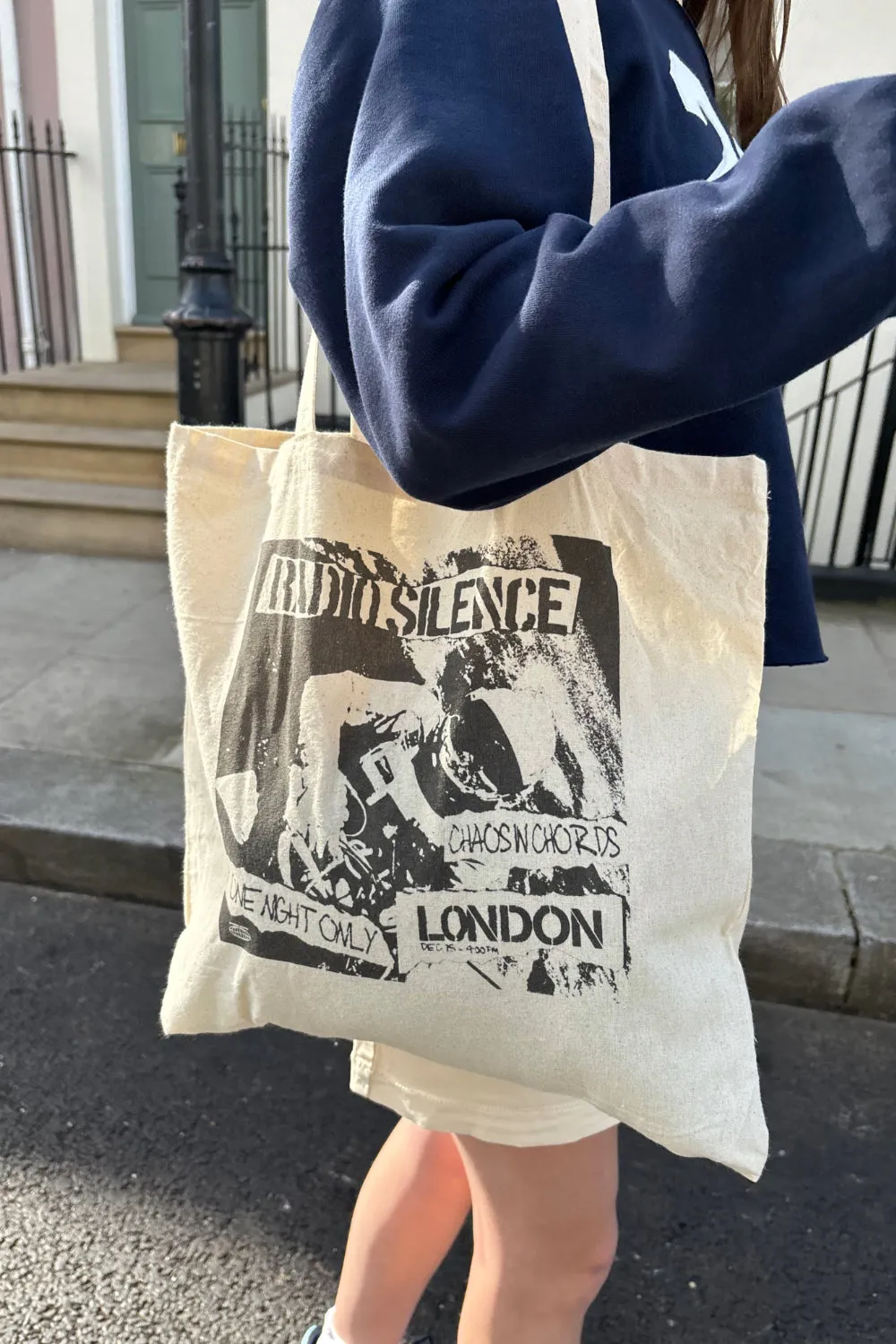 Radio Silence Tote Bag