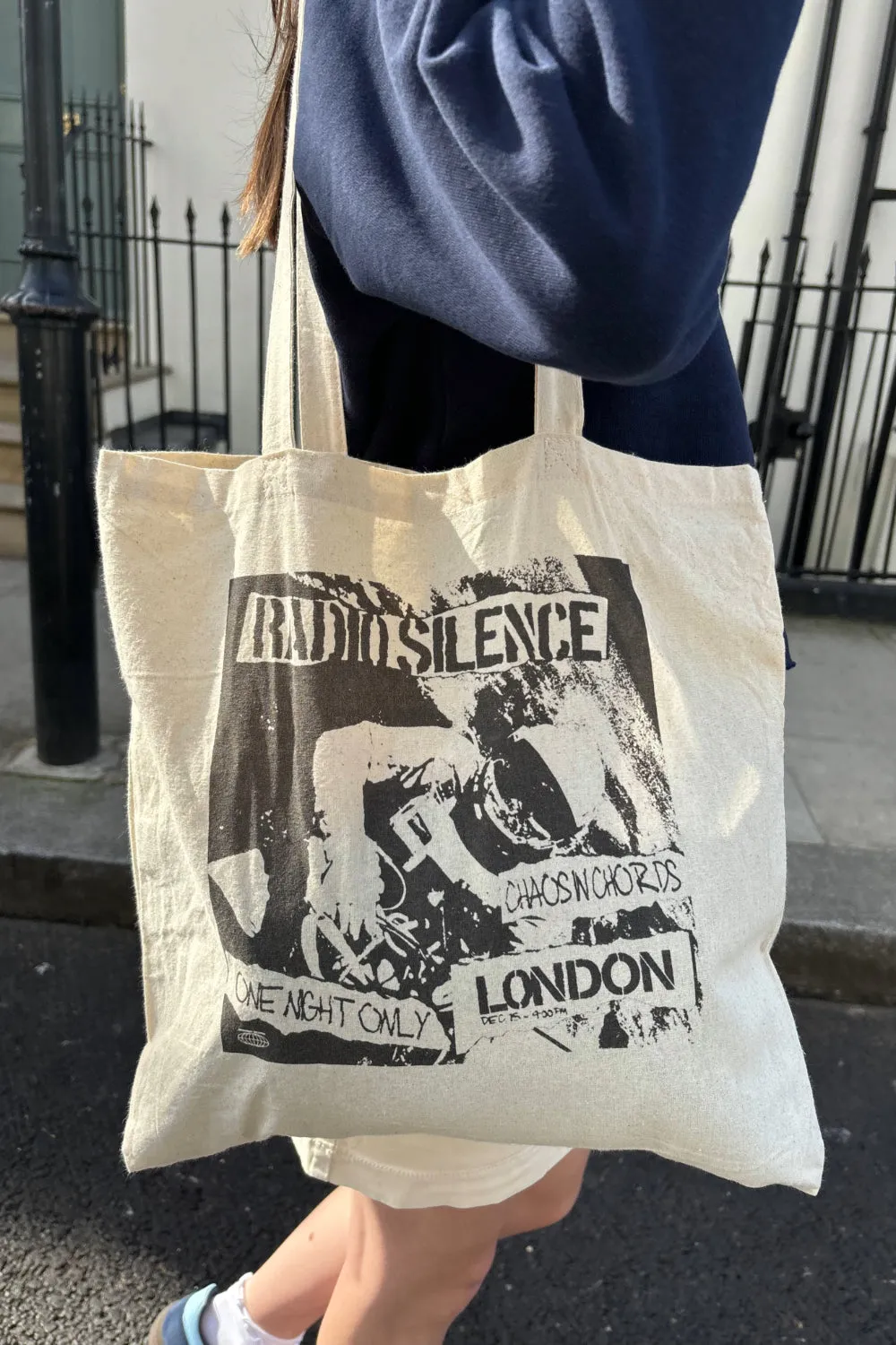 Radio Silence Tote Bag