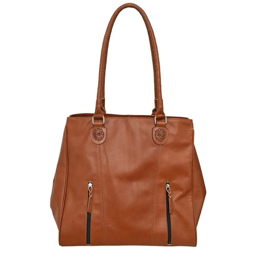 Rafter T Ranch Co Brown Carry All Bag