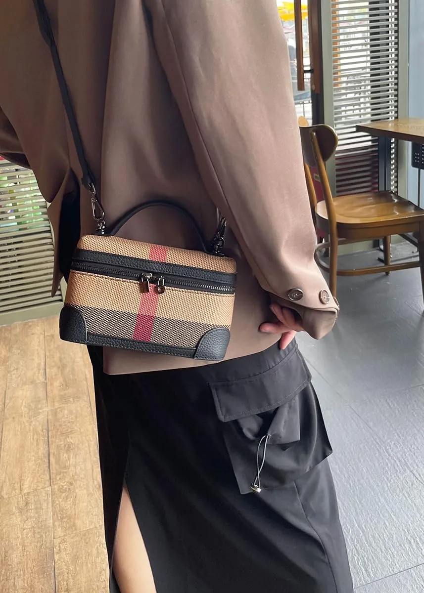 Rejolly Crossbody Bag for Women Small Top-Handle Pouch Purse Designer Shoulder Handbag Quiet Luxury Leather Trendy Purse