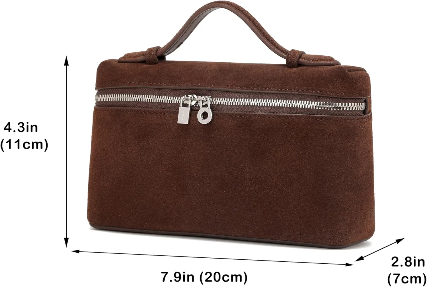 Rejolly Crossbody Bag for Women Small Top-Handle Pouch Purse Designer Shoulder Handbag Quiet Luxury Leather Trendy Purse