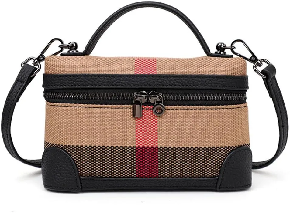 Rejolly Crossbody Bag for Women Small Top-Handle Pouch Purse Designer Shoulder Handbag Quiet Luxury Leather Trendy Purse