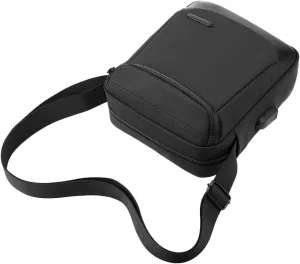 Reliable Nylon Crossbody Bag for Men Lightweight Business Leisure Storage for Work School Travel Durable Design with Smooth Zippers Versatile Phone Daily