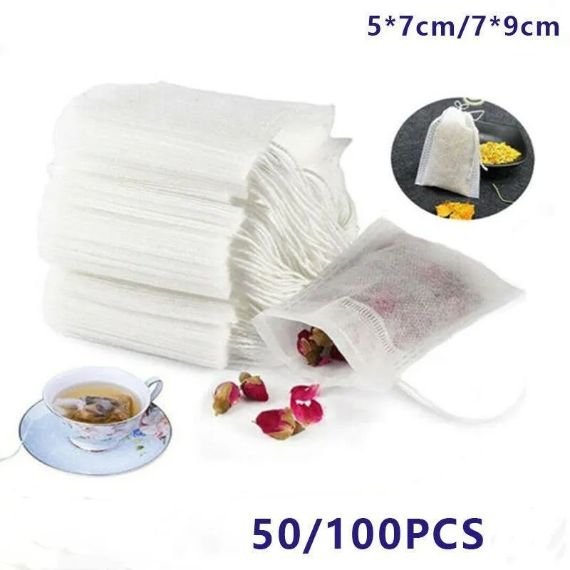 Reusable Drawstring Filter Bags 50-100PCS 2Sizes