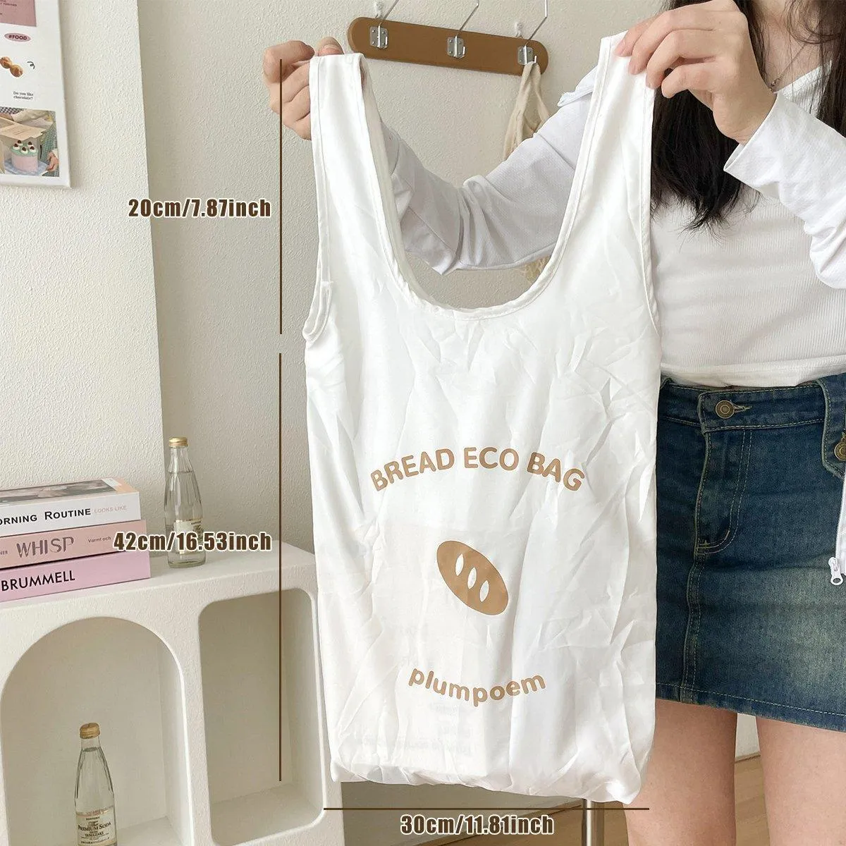 Reusable Foldable Shopping Groceries Bag 1PC