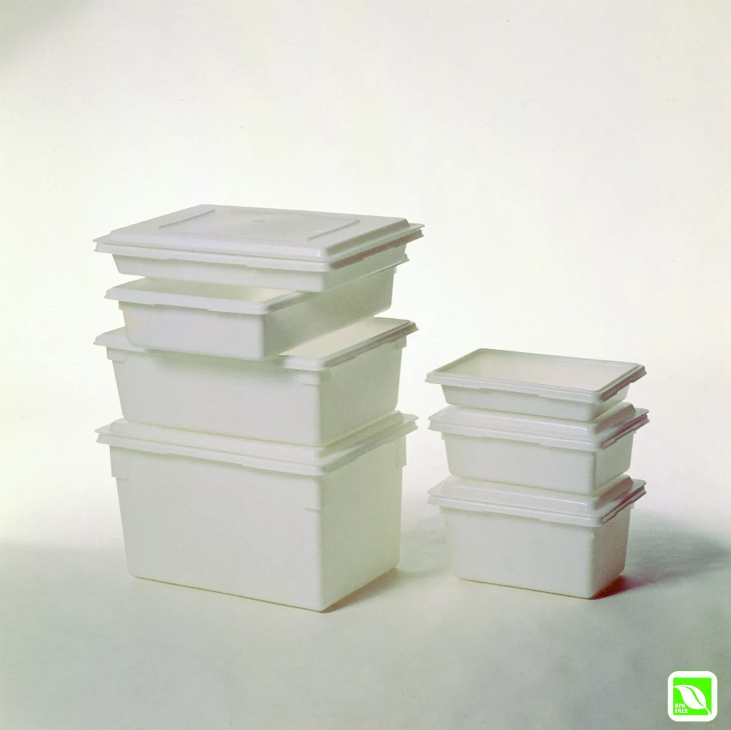Rubbermaid Commercial Food Storage Tote 3.5 Gallon White