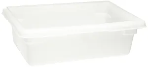 Rubbermaid Commercial Food Storage Tote 3.5 Gallon White