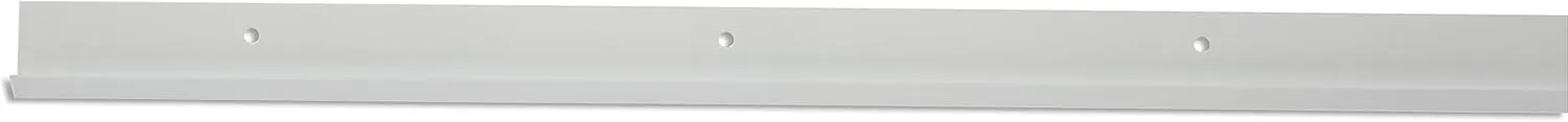 Rubbermaid FastTrack Rail Hardware, 40", White, Heavy-Duty Steel, Durable, Organization for Home/Laundry/Bathroom/Mudroom/Pantry/Linen Closet