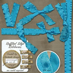 Ruffled Edge Ribbons