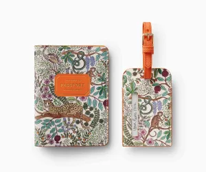 Safari Passport Holder & Luggage Tag Set
