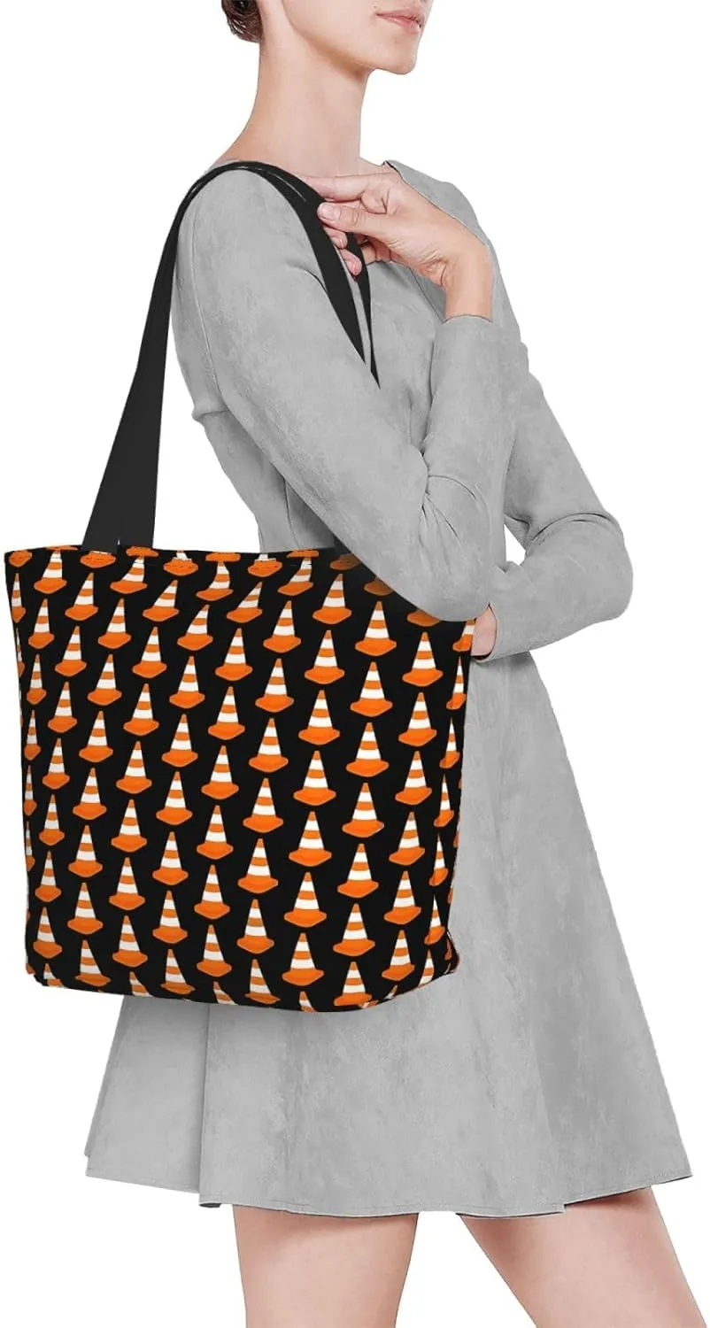 Sage Polka Dots Tote Bag Women Reusable Shopping Bags Shoulder Bag Portable Storage HandBags