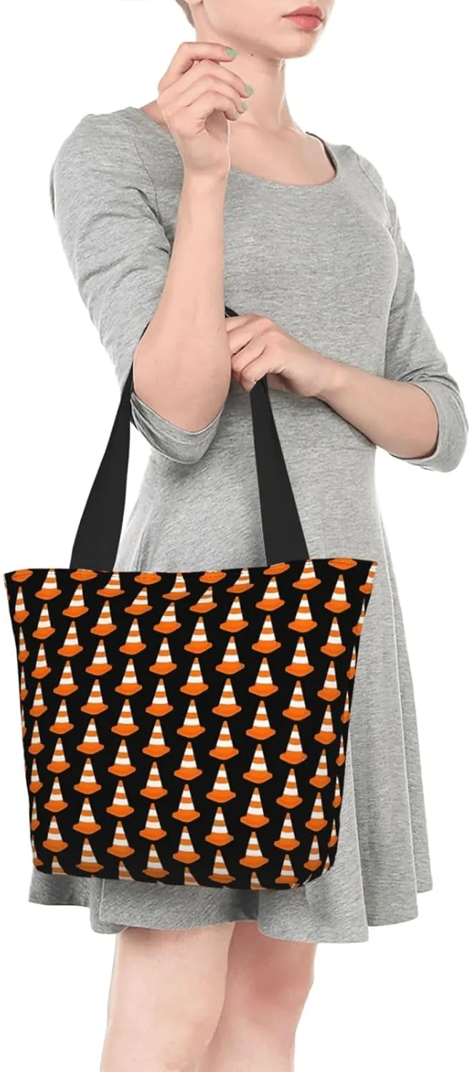 Sage Polka Dots Tote Bag Women Reusable Shopping Bags Shoulder Bag Portable Storage HandBags