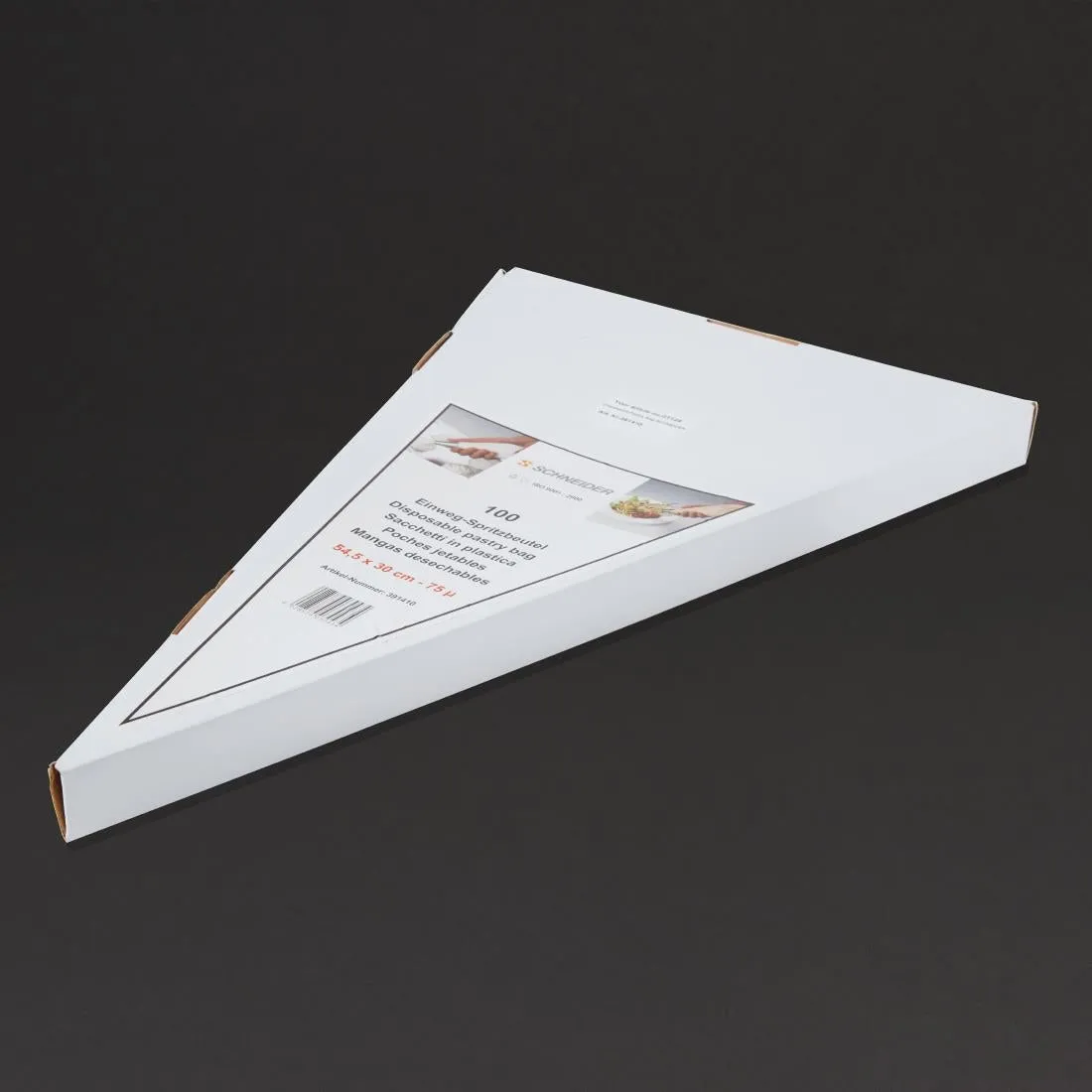 Schneider White Disposable Piping Bags 54.5cm (100 pack)