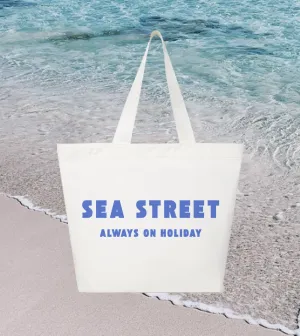 Sea Street Market Tote Bag