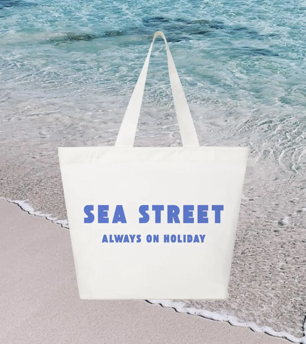 Sea Street Market Tote Bag