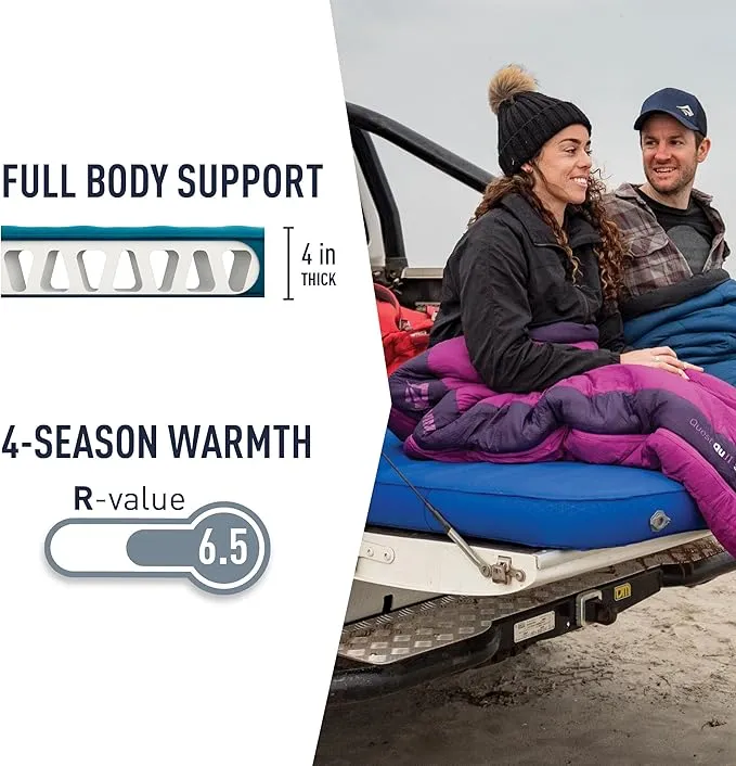 Sea to Summit Comfort Deluxe Self-Inflating Foam Camping Mattress, Large (79 x 29 x 4 inches)
