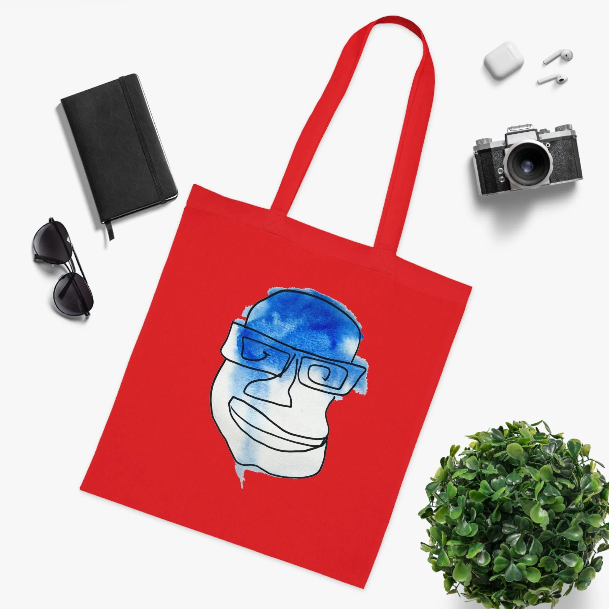 See Better - Versatile 100% Cotton Tote: Vibrant Colors, Light & Practical