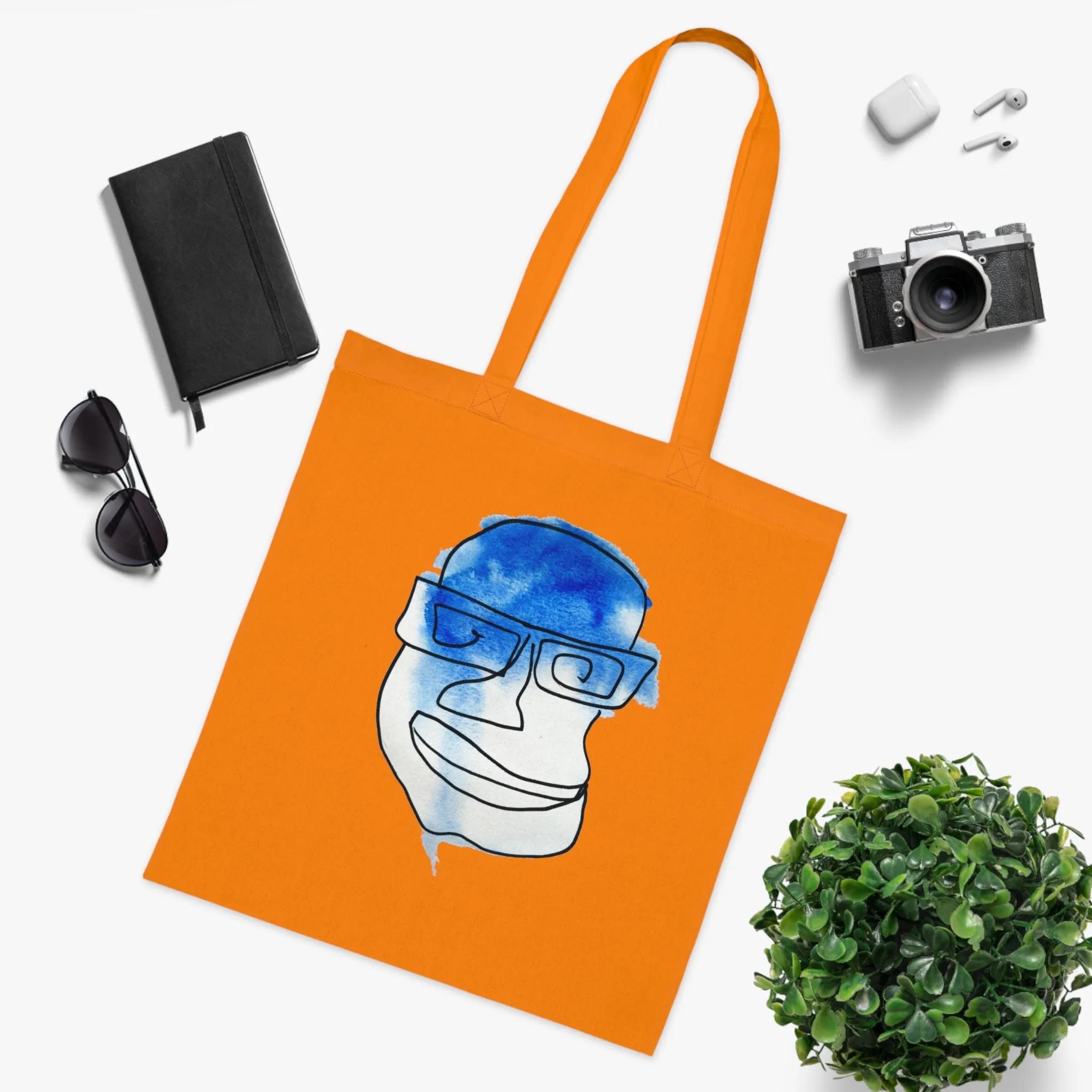 See Better - Versatile 100% Cotton Tote: Vibrant Colors, Light & Practical