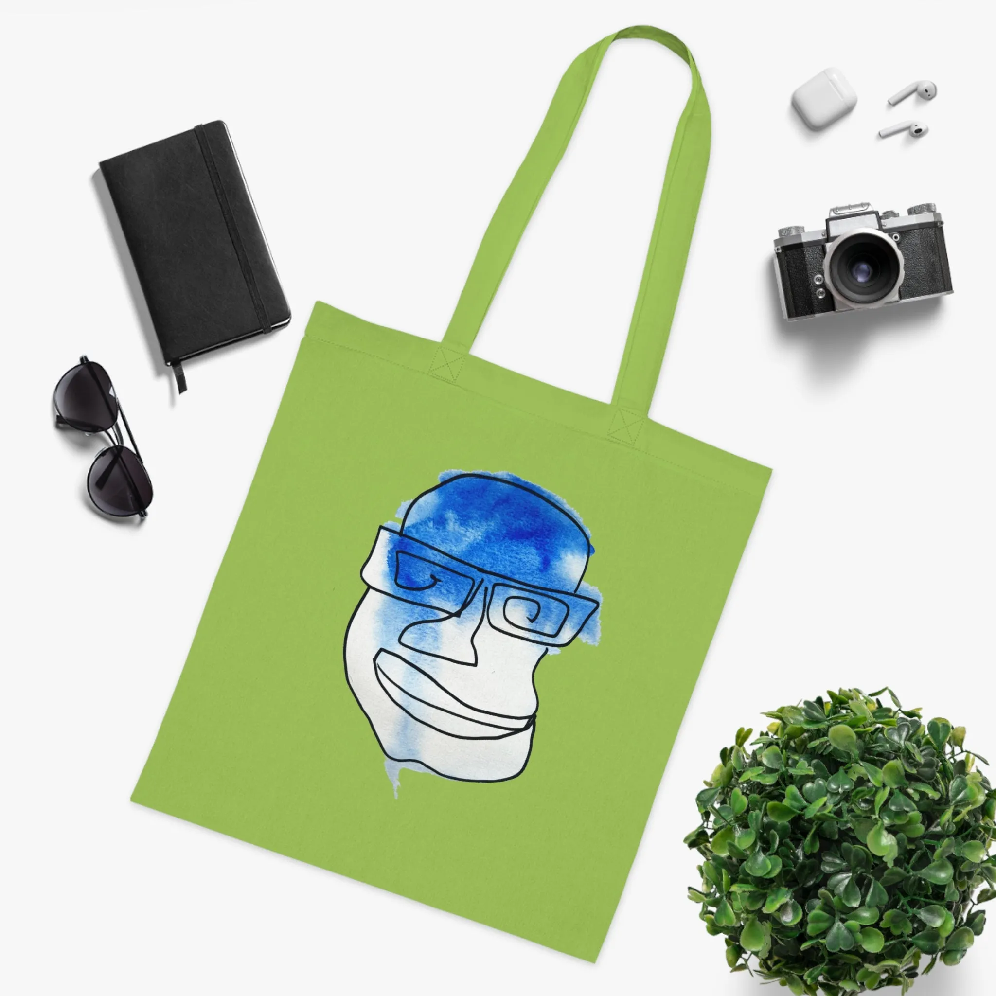 See Better - Versatile 100% Cotton Tote: Vibrant Colors, Light & Practical