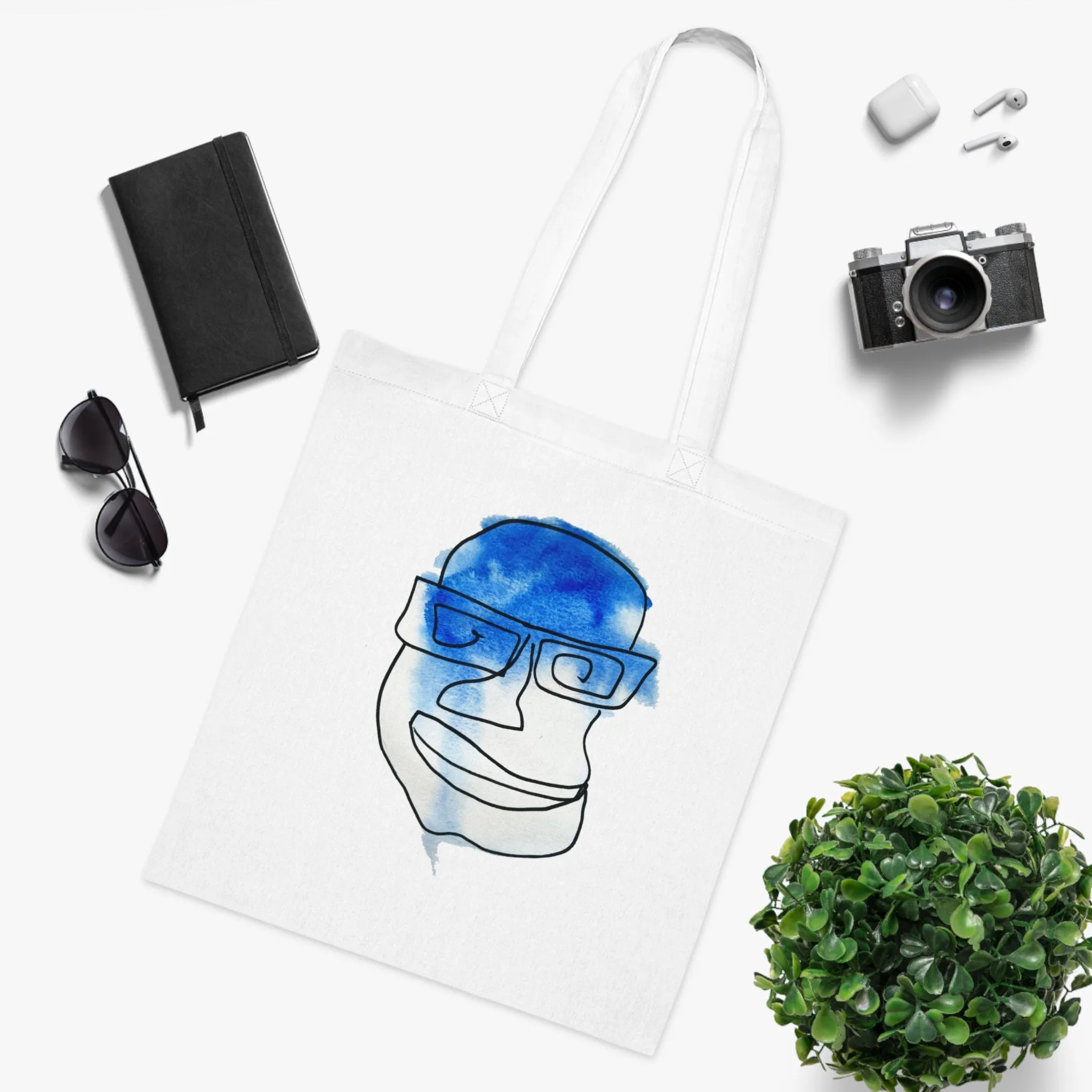 See Better - Versatile 100% Cotton Tote: Vibrant Colors, Light & Practical