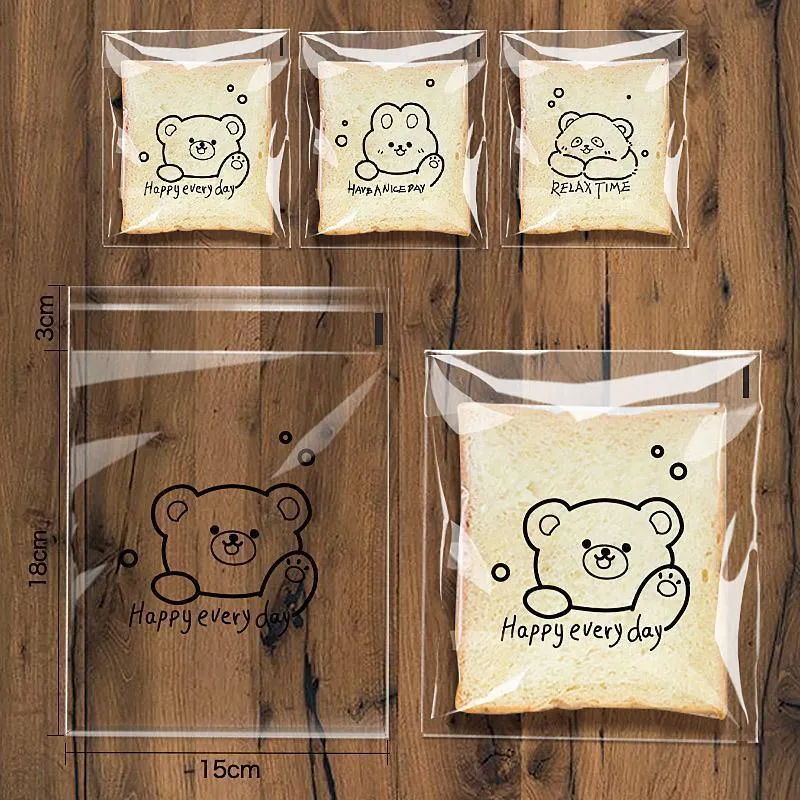 Self-Adhesive Clear OPP Bags 400PCS