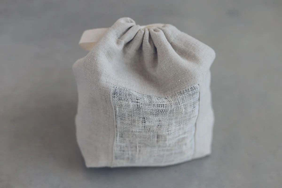 Set of 3 Kitchen Linen Storage Bags