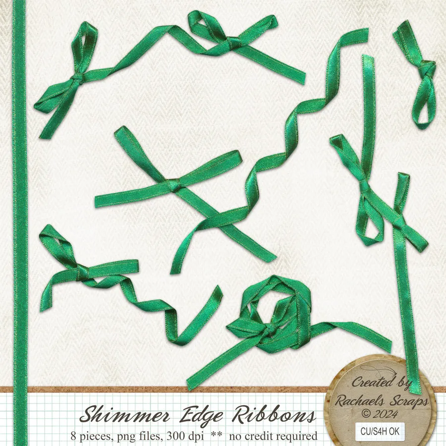 Shimmer Edge Ribbons
