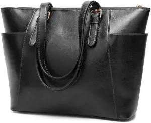 Shoulder Bags Handbags and Purses for Women Smooth PU Leather Top-Handle Bags Totes