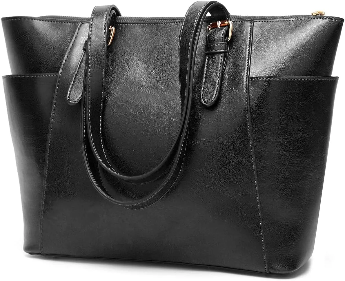 Shoulder Bags Handbags and Purses for Women Smooth PU Leather Top-Handle Bags Totes