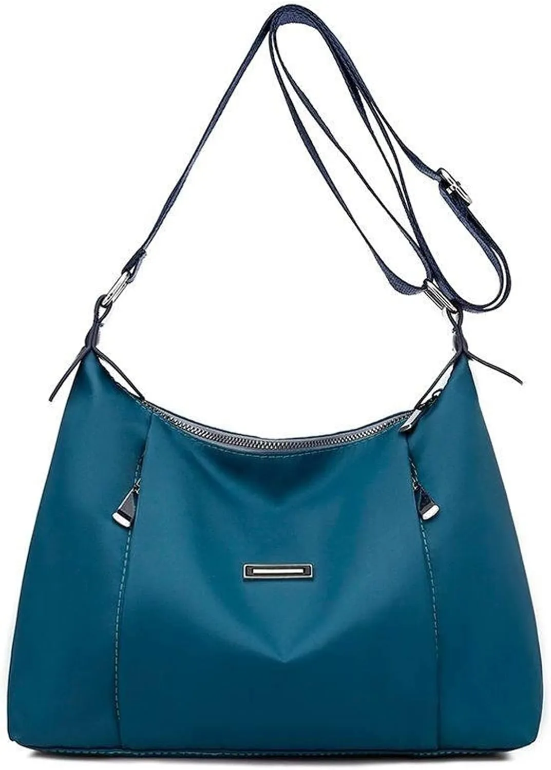 Shoulder Bags Women's Oxford Waterproof Nylon Crossbody Bag，Ladies Luxury Large Capacity Handbags，Purse Female Casual Shoulder Messenger Bags(Blue)