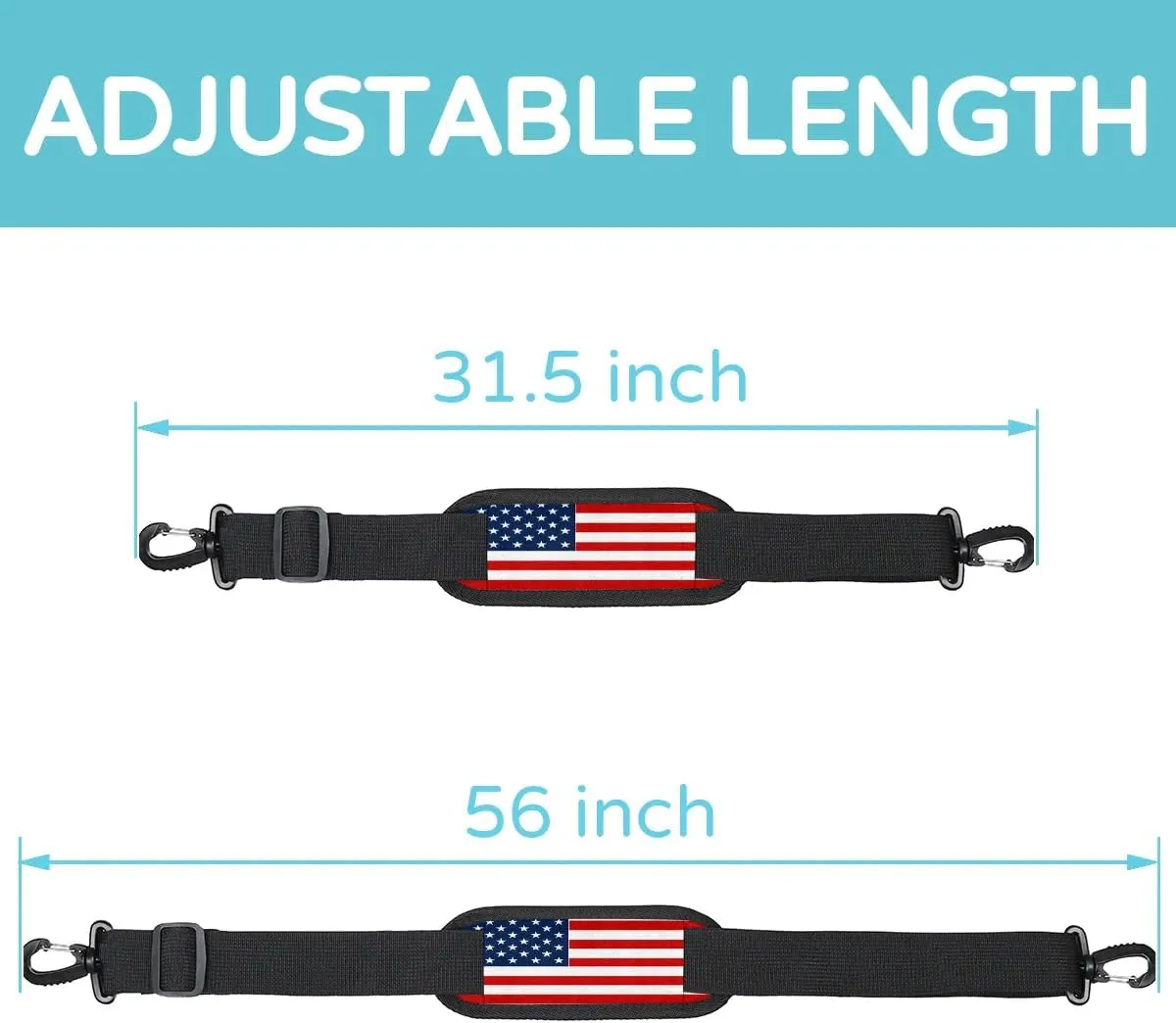 Shoulder Strap Universal Replacement Adjustable Strap