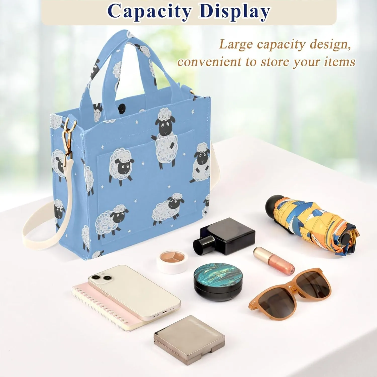 Shoulder Womens Totes Capy African Animals Tote Gym Handbag Aesthetic Tote Bags Large Capacity Purse