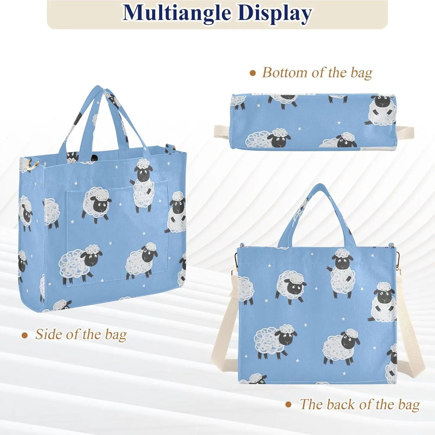 Shoulder Womens Totes Capy African Animals Tote Gym Handbag Aesthetic Tote Bags Large Capacity Purse