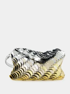 Silver & Gold Paco Leather Bag