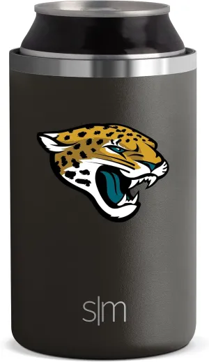 Simple Modern Officially Licensed NFL Jacksonville Jaguars Gifts for Men, Women, Dads, Fathers Day | Insulated Ranger Can Cooler for Standard 12oz Cans - Beer, Seltzer, and Soda