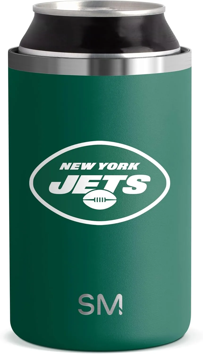Simple Modern Officially Licensed NFL New York Jets Gifts for Men, Women, Dads, Fathers Day | Insulated Ranger Can Cooler for Standard 12oz Cans - Beer, Seltzer, and Soda