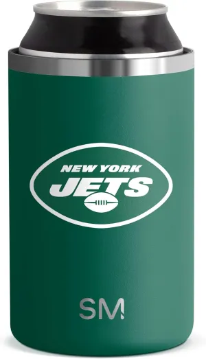 Simple Modern Officially Licensed NFL New York Jets Gifts for Men, Women, Dads, Fathers Day | Insulated Ranger Can Cooler for Standard 12oz Cans - Beer, Seltzer, and Soda