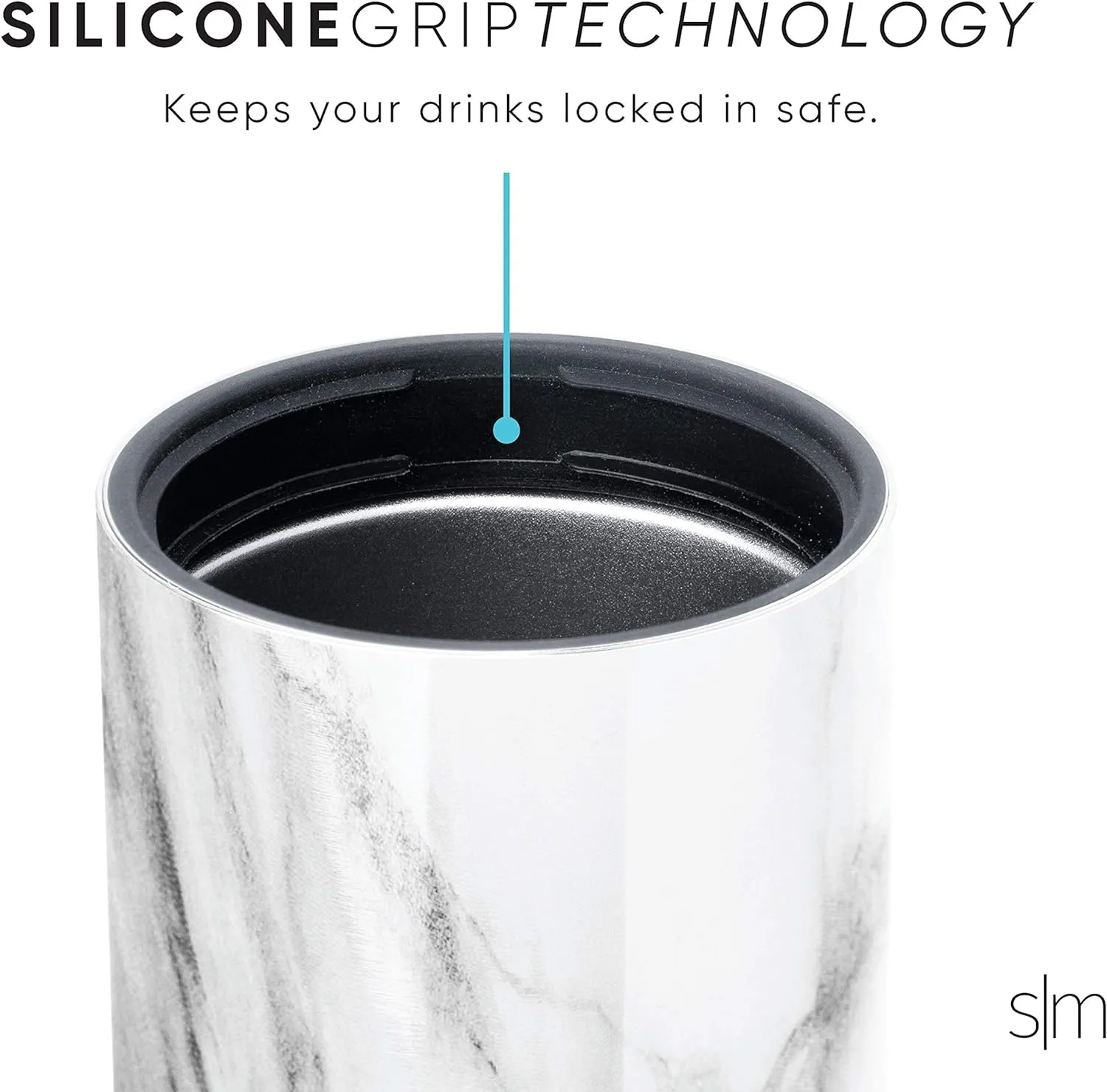 Simple Modern Skinny Can Cooler for Slim Beer and Hard Selzer | Vacuum Insulated Stainless Steel Drink Sleeve Holder Gift for 12oz Slim Cans | Ranger Collection | Midnight Black