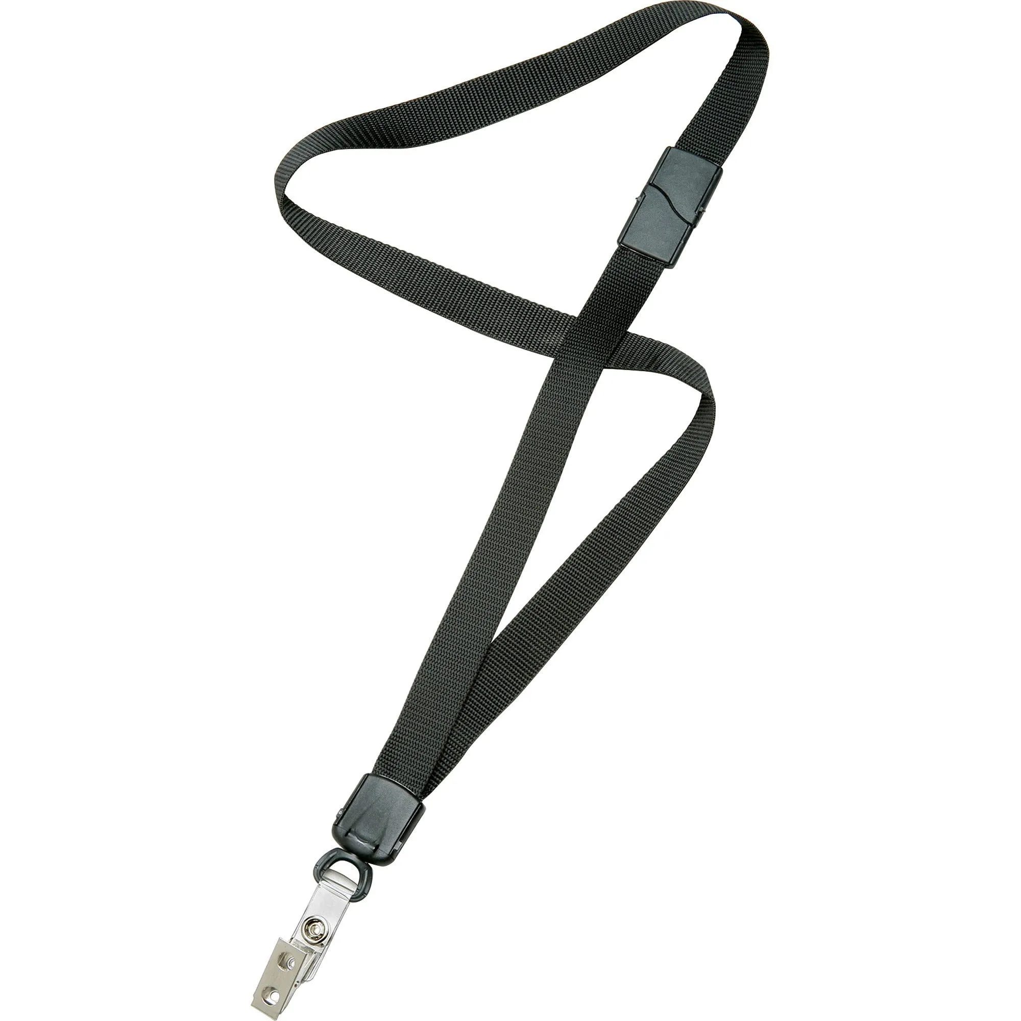 SKILCRAFT Bulldog Clip Deluxe Neck Lanyard
