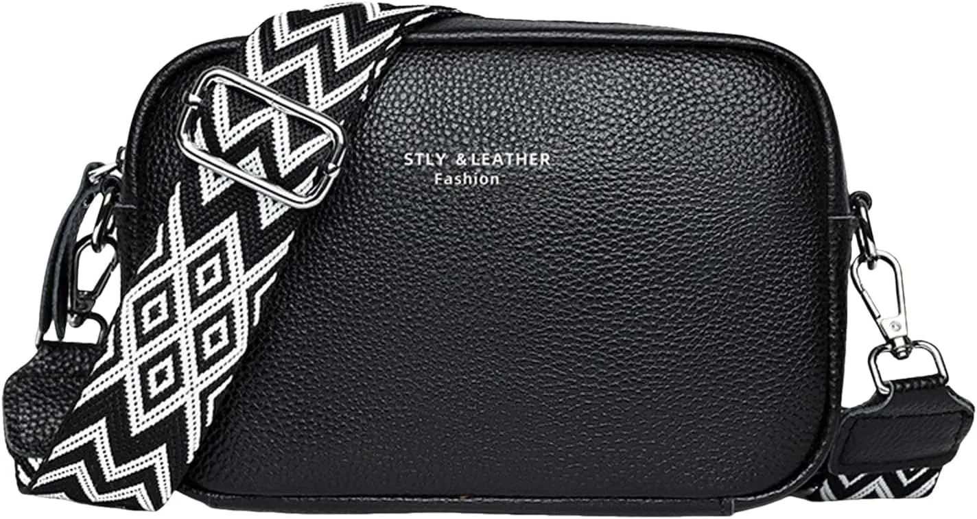 Sling Bags for Women Anti Theft Travel Women's Shoulder Bags Tote Satchel Hobo Womens Elegant Evening Bag(Black)