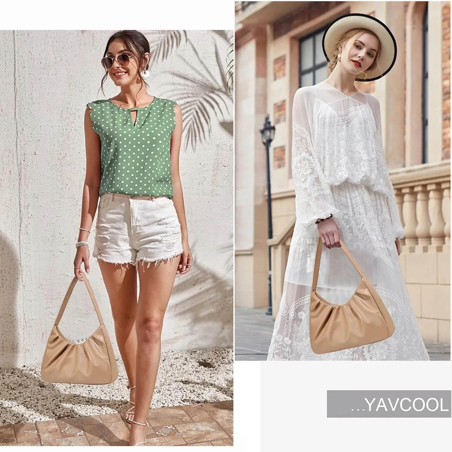 Small Shoulder Bags for Women Retro Classic Hobo Bag Shoulder Purse Handbag Trendy Underarm Purse