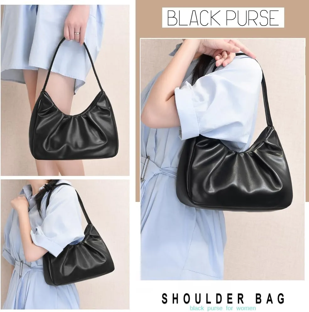 Small Shoulder Bags for Women Retro Classic Hobo Bag Shoulder Purse Handbag Trendy Underarm Purse