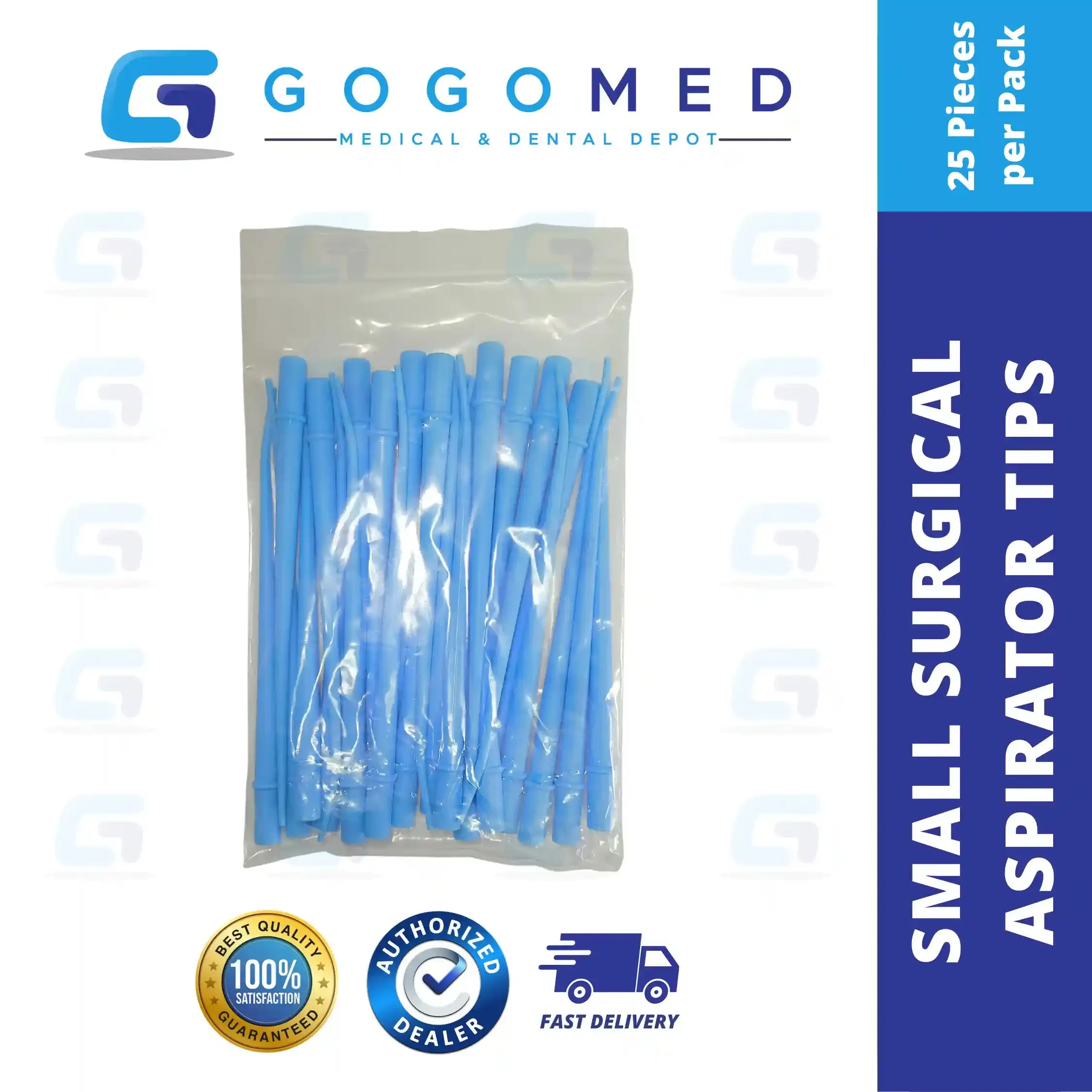 Small Surgical Aspirator Tips Vented (25pcs/bag)