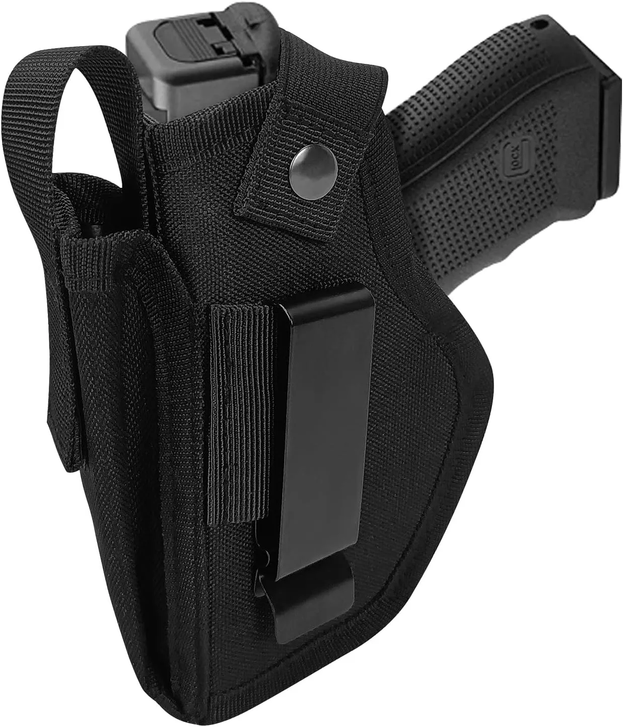 SMONT Tacticon Premium Concealed Carry Gun Holster for 9mm 40S W Pistols Adjustable Belt Clip Comfortable IWB OWB Hybrid Design Nylon Material Universal Fit for Men Women
