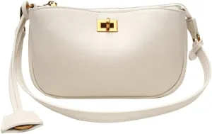 Soft Vegan Leather Shoulder Bag for Women Small Trendy Handbags Tote Purse Top Handle Satchels with Buckle 2025