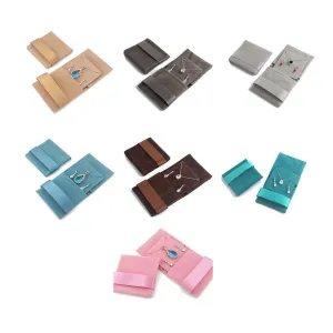 Soft Velvet Jewelry Bag 7Colors 5PCS