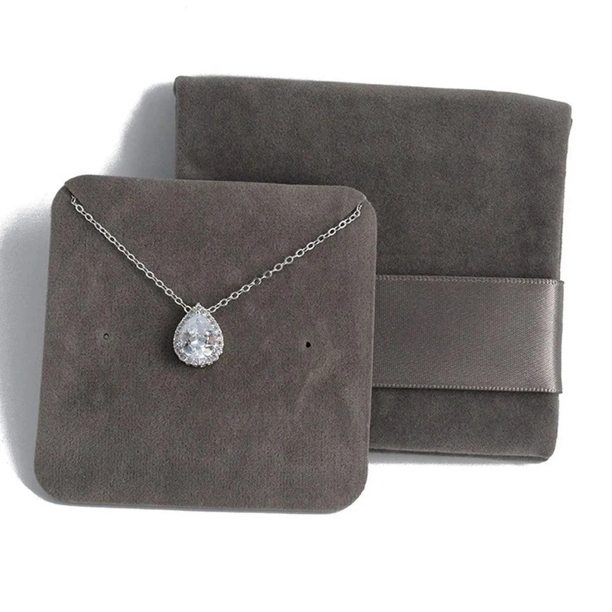 Soft Velvet Jewelry Bag 7Colors 5PCS