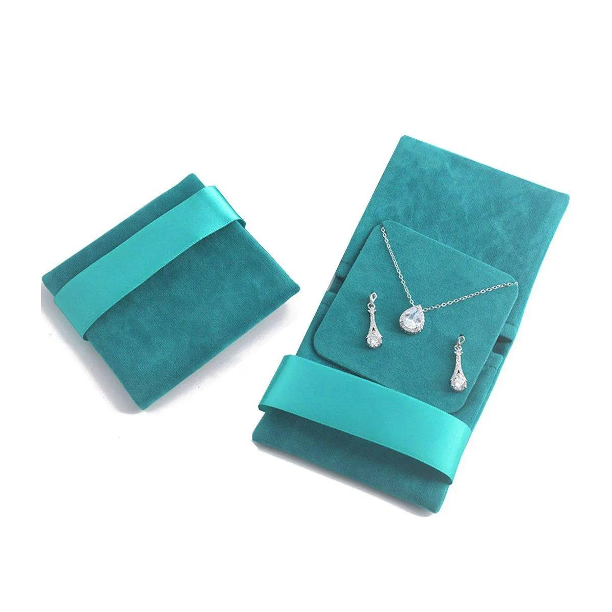 Soft Velvet Jewelry Bag 7Colors 5PCS